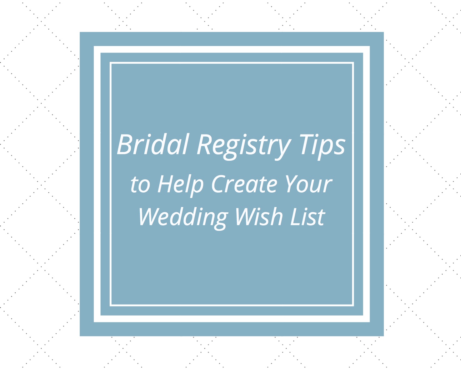 Wedding Registry Ideas   wedding registry, Bridal shower