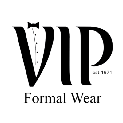 vip formalwear logo square transparent