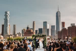Modern Wedding | Tribeca Rooftop | New York City, NY