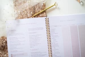 F&Co Spiral Wedding Planner Allocating your budget