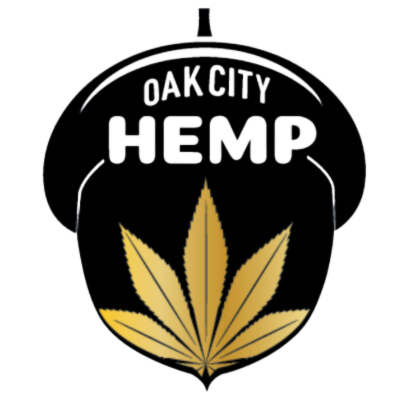 oak city hemp square transparent logo