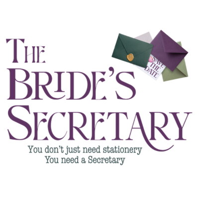 the bride's secretary logo square transparent